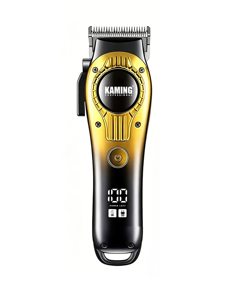 Kaming 1708 Quiet Electric Hair Clipper, Professional Fade Clipper for Salon Use with Digital Display