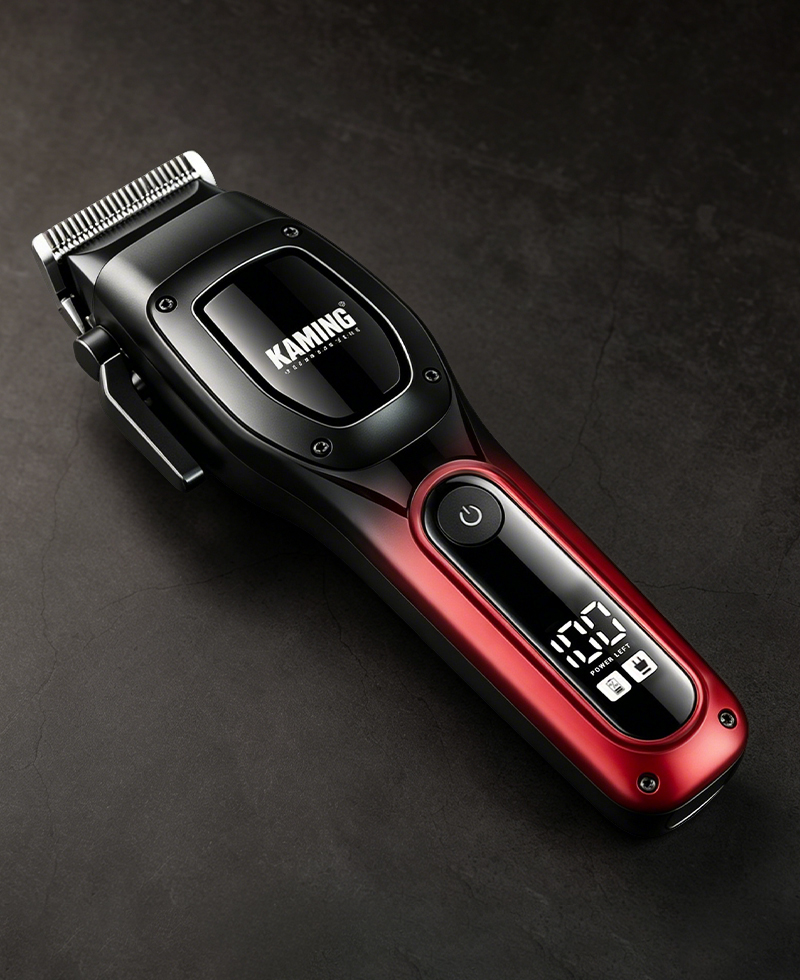 Kaming 1709 New Professional High Power Hair Clipper with Digital Display for Salon & Men's Grooming