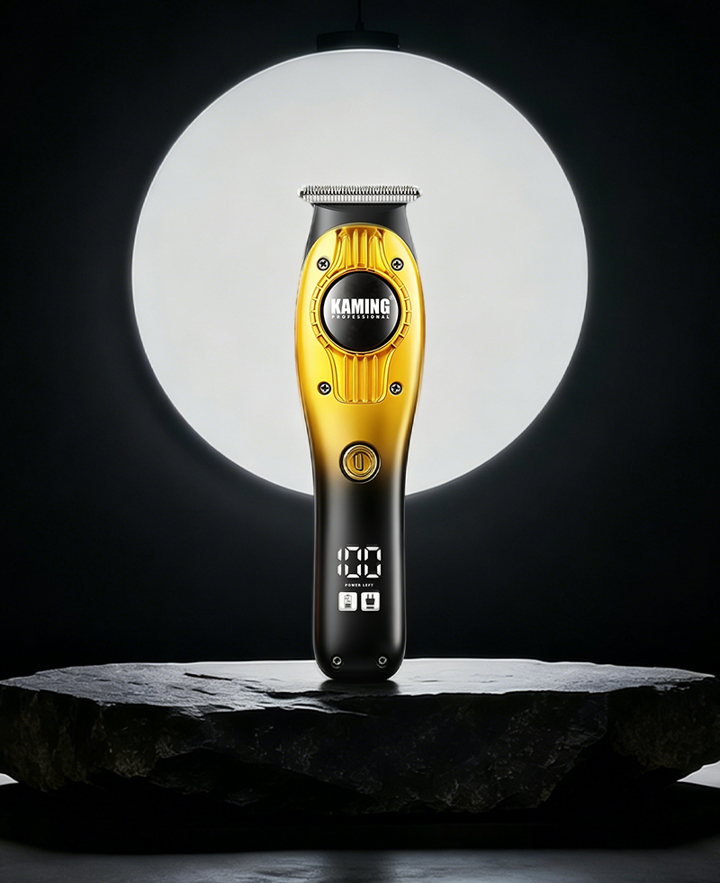 Kaming 1710 Professional Zero Gap Digital Display Carving Hair Trimmer