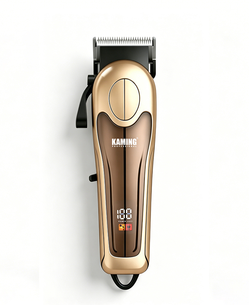 Kaming Professio Adjustable LCD Display Fade Hair Clipper pro Salon