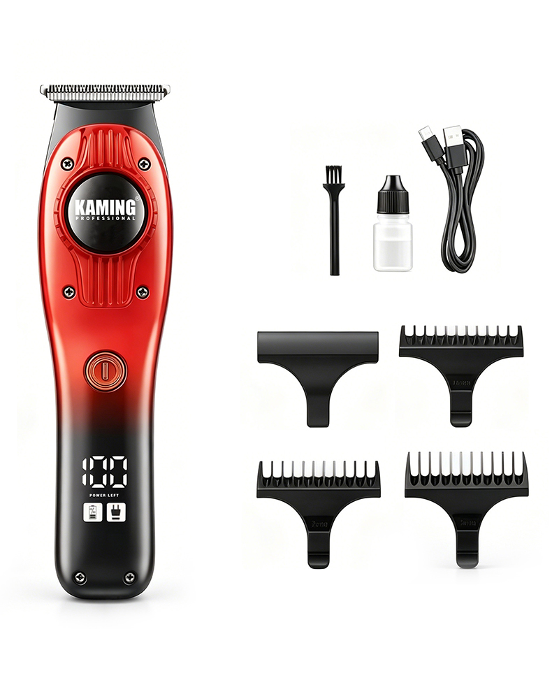 Kaming 1710 Professional Zero Gap Digital Display Carving Hair Trimmer