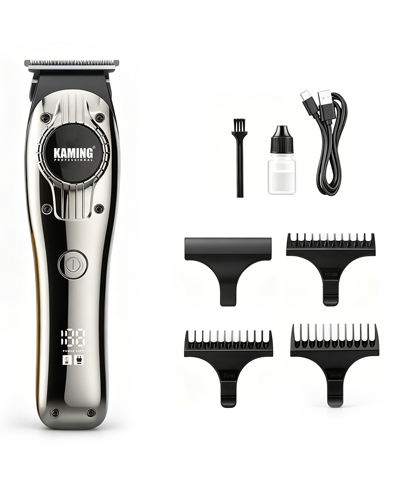 Kaming 1710 Professional Zero Gap Digital Display Carving Hair Trimmer