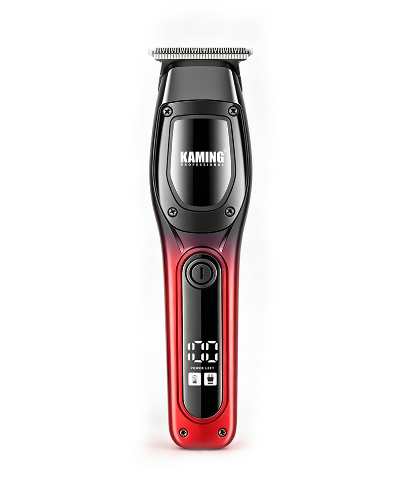 Kaming1711 New Electric Hair Clipper for Men Zero Gap Digital Display 7000 RPM Detail Trimmer Cross Border Trade
