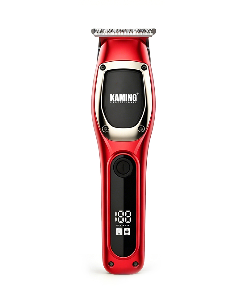 Kaming1711 New Electric Hair Clipper for Men Zero Gap Digital Display 7000 RPM Detail Trimmer Cross Border Trade