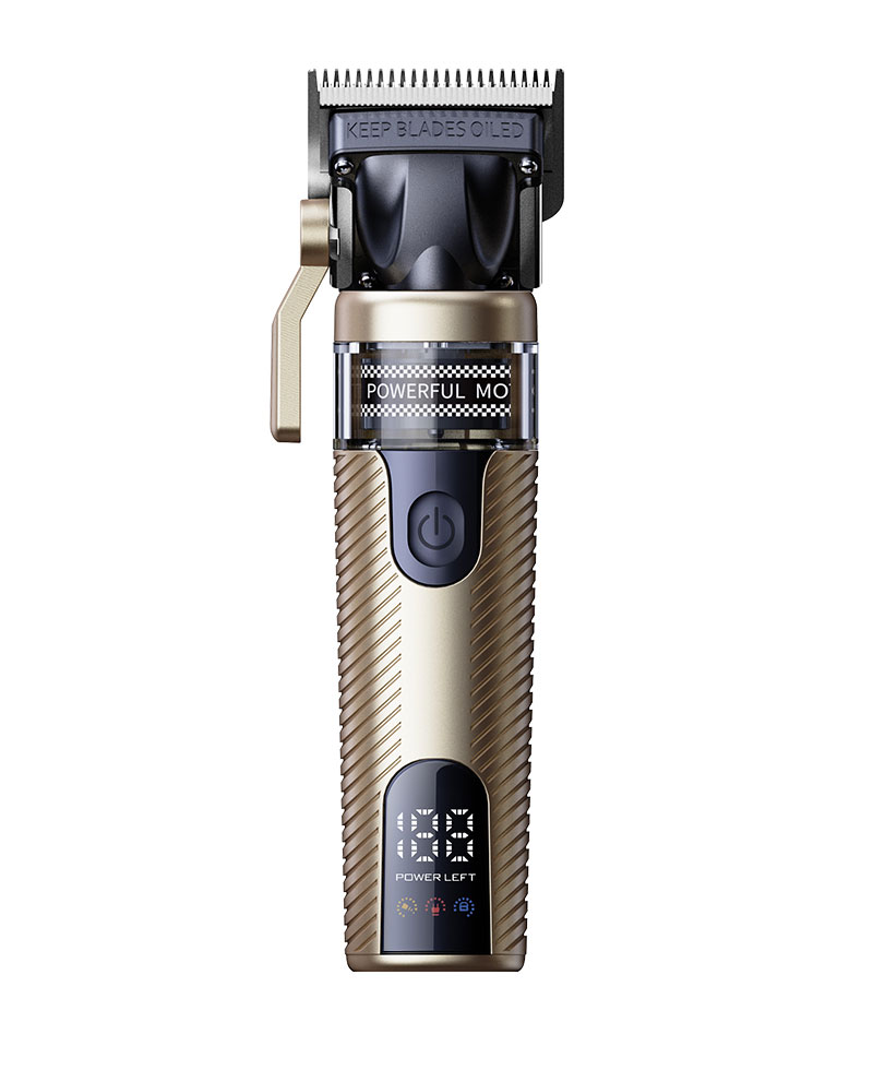 Kaming CCCXIX Lorem Hair Clipper cum Brushless Praecursor Motor - Salon-Grade, Vintage Metal Corpus