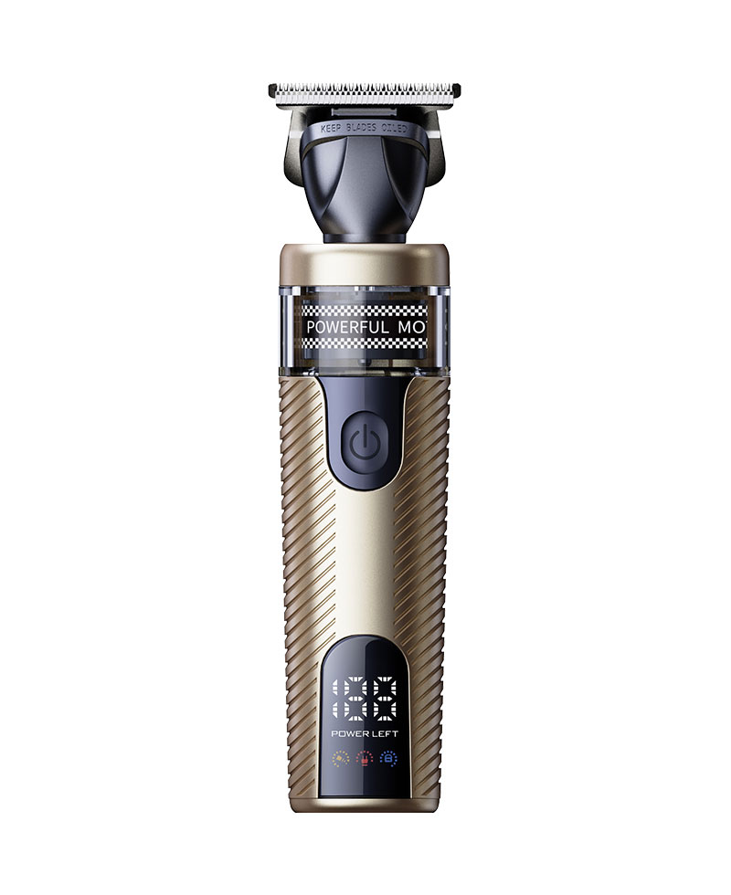 Kaming 320 Professional-Grade Hair Clipper with Brushless Outrunner Motor, Salon Specific, Vintage Metal Design